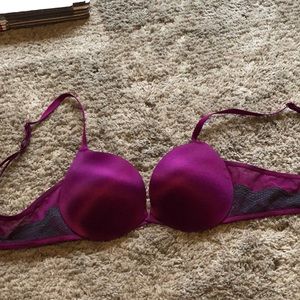 Fuchsia Push-Up Bra 34B